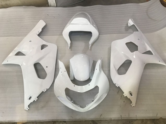 Weiß 2001-2003 GSXR 600-750 Motorrad Verkleidungen