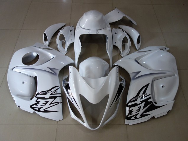 Weiß 2008-2020 GSXR 1300 Motorrad Verkleidungen