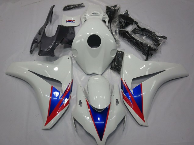 Weiß Blau Rot 2008-2011 CBR1000RR Motorrad Verkleidungen