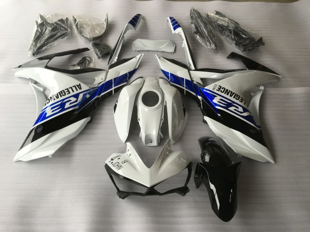Weiß Blau & Schwarz 2015-2018 R3 Motorrad Verkleidungen