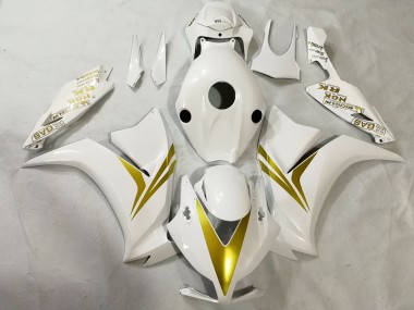 Weiß & Gold 2012-2016 CBR1000RR Motorrad Verkleidungen