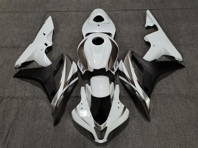 Weiß Graphit & Schwarz 2007-2008 CBR600RR Motorrad Verkleidungen