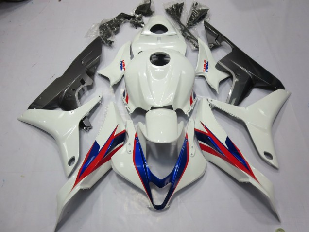 Weiß HRC 2007-2008 CBR600RR Motorrad Verkleidungen
