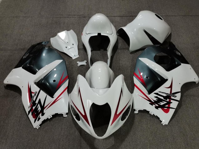 Weiß Hellblau & Rot 1997-2007 GSXR 1300 Motorrad Verkleidungen