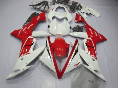 Weiß-Rot-Design 2004-2006 R1 Motorrad Verkleidungen