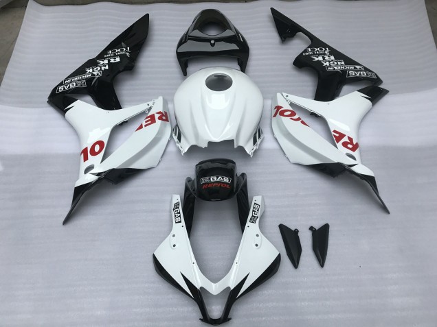 Weiß & Rot Glänzend Repsol 2007-2008 CBR600RR Motorrad Verkleidungen