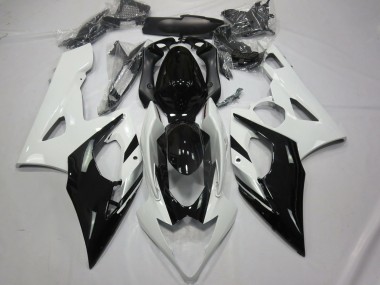 Weiß Schwarz & Silber 2005-2006 GSXR 1000 Motorrad Verkleidungen
