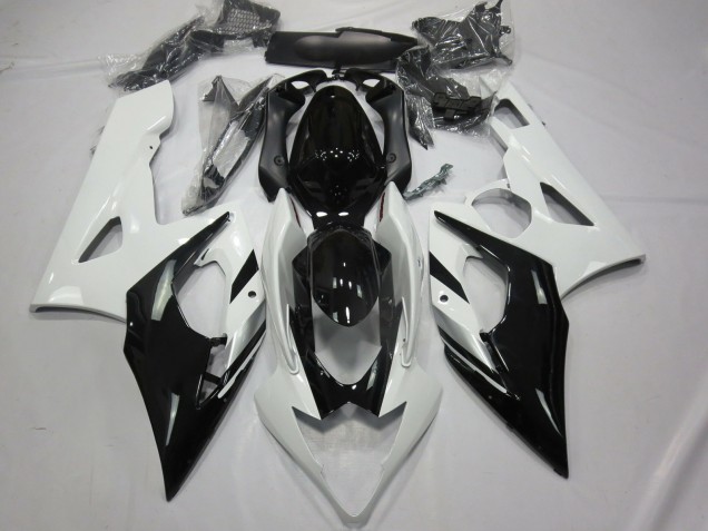 Weiß Schwarz & Silber 2005-2006 GSXR 1000 Motorrad Verkleidungen