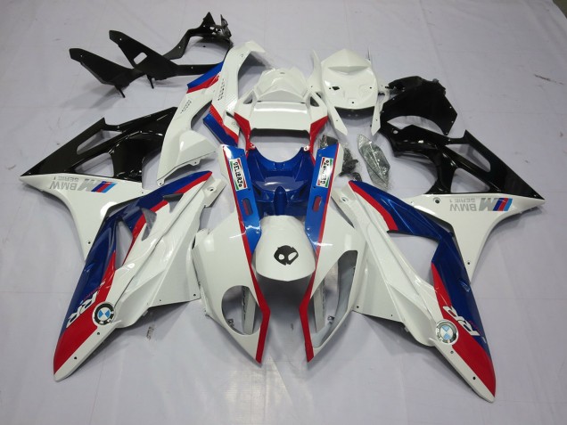 Alien Blau & Weiß 2009-2014 S1000RR Motorrad Verkleidungen