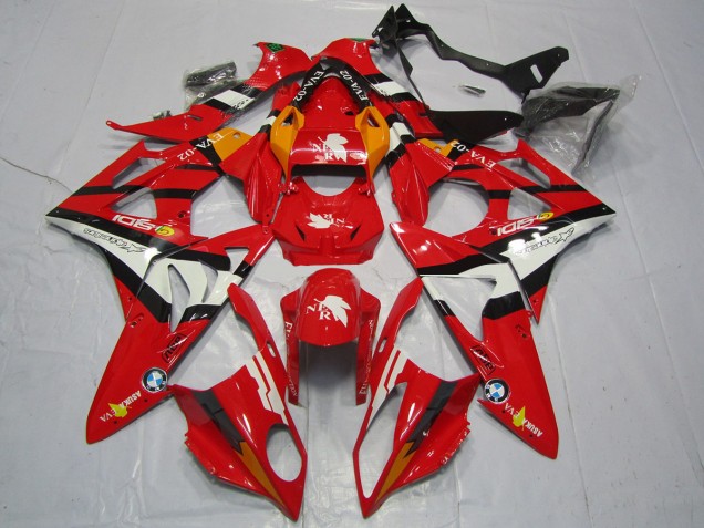 Alien Blau & Weiß 2009-2014 S1000RR Motorrad Verkleidungen