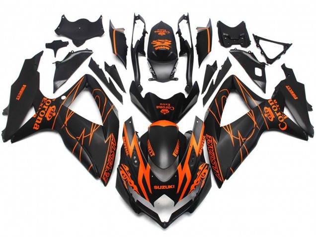 Benutzerdefiniert Matt Corona Spezial 2008-2010 GSXR 600-750 Motorrad Verkleidungen