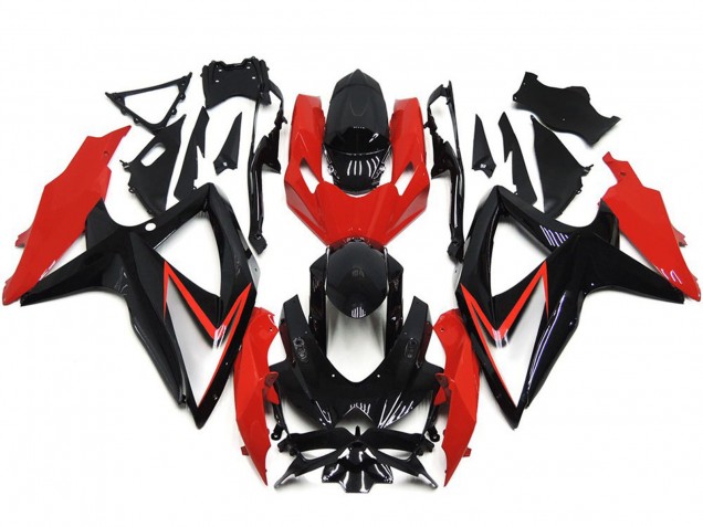 Benutzerdefiniert Rot OEM Stil 2008-2010 GSXR 600-750 Motorrad Verkleidungen