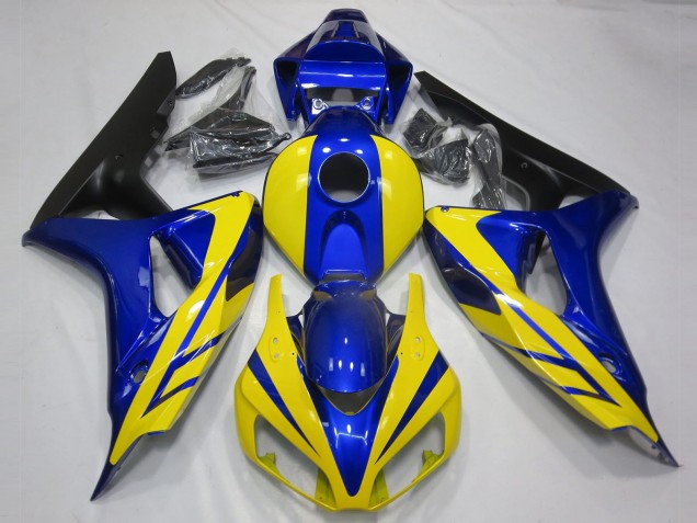 Blau & Gelb 2006-2007 CBR1000RR Motorrad Verkleidungen Blau & Gelb 2006-2007 CBR1000RR Motorrad Verkleidungen