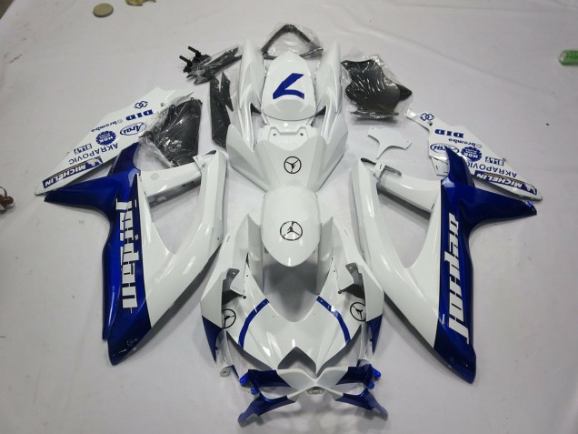 Blau Jordan 2008-2010 GSXR 600-750 Motorrad Verkleidungen