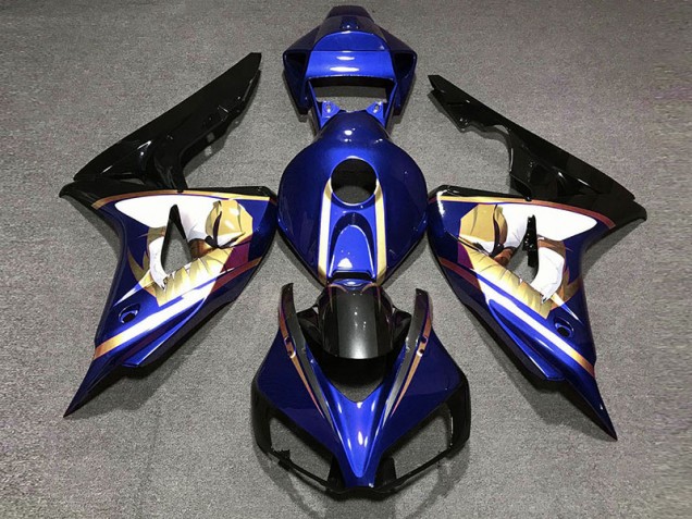 Blau & Orange Bull 2006-2007 CBR1000RR Motorrad Verkleidungen