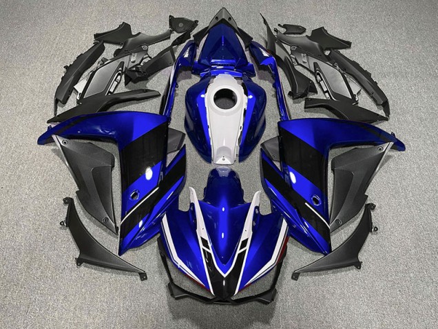 Blau Schwarz & Weiß 2015-2018 R3 Motorrad Verkleidungen