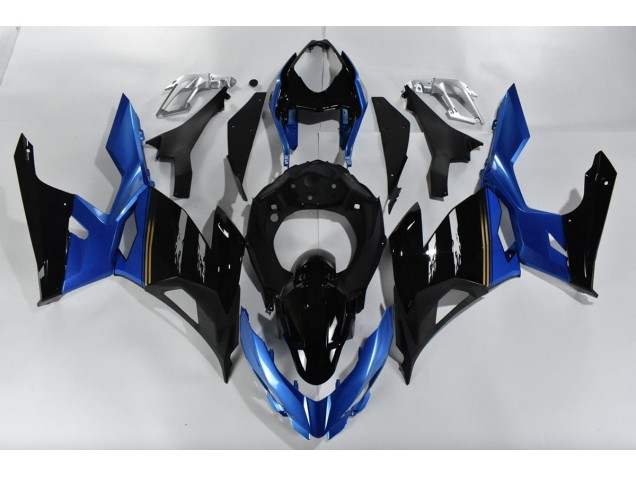 Blau & Schwarz 2018-2023 Ninja 400 Motorrad Verkleidungen Blau & Schwarz 2018-2023 Ninja 400 Motorrad Verkleidungen