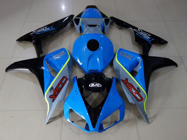 Blau & Schwarz Custom Cbr 2006-2007 CBR1000RR Motorrad Verkleidungen Blau & Schwarz Custom Cbr 2006-2007 CBR1000RR Motorrad Verkleidungen