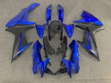 Blau Schwarz & Grau 2011-2024 GSXR 600-750 Motorrad Verkleidungen