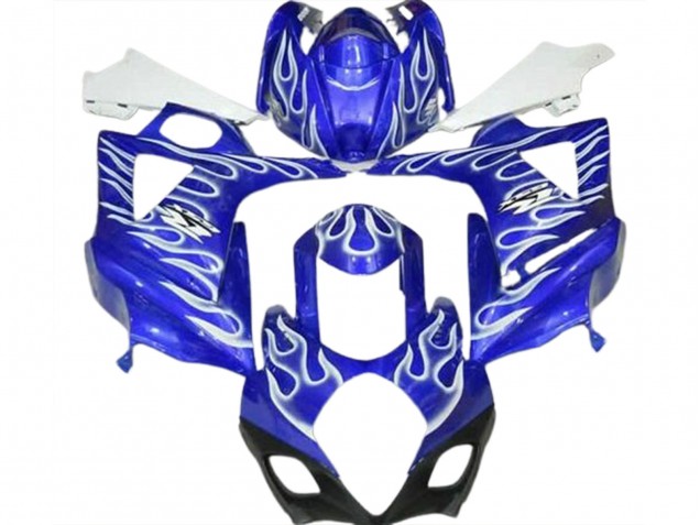 Blaue Flamme 2007-2008 GSXR 1000 Motorrad Verkleidungen