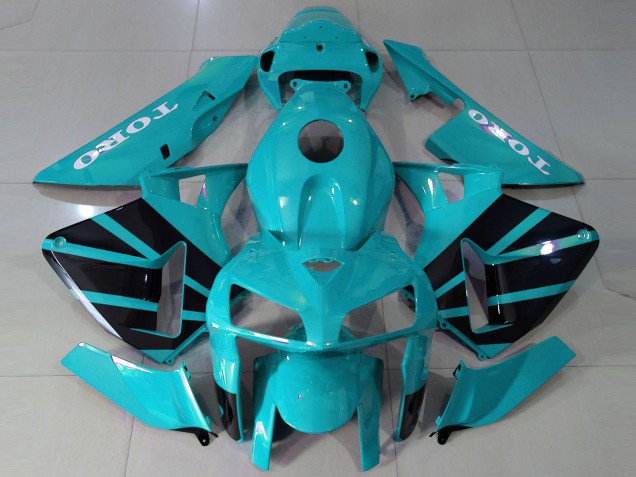 Blaugrün OEM Stil 2005-2006 CBR600RR Motorrad Verkleidungen