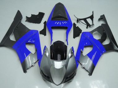 Blausilber & Schwarz 2003-2004 GSXR 1000 Motorrad Verkleidungen