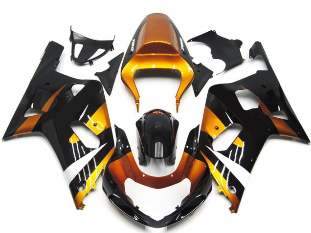 Bronze & Schwarz OEM Stil 2001-2003 GSXR 600-750 Motorrad Verkleidungen