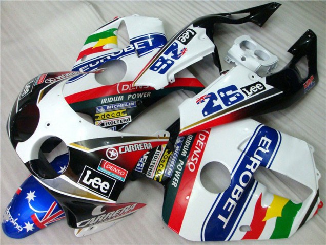 Carrera Eurobet 1990-1998 CBR250RR Motorrad Verkleidungen