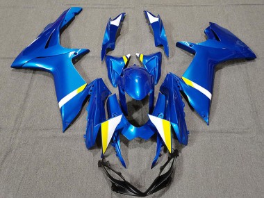 Custom Blau 2011-2024 GSXR 600-750 Motorrad Verkleidungen
