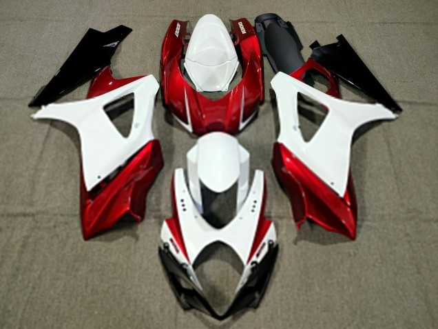 Custom Design Rot 2007-2008 GSXR 1000 Motorrad Verkleidungen