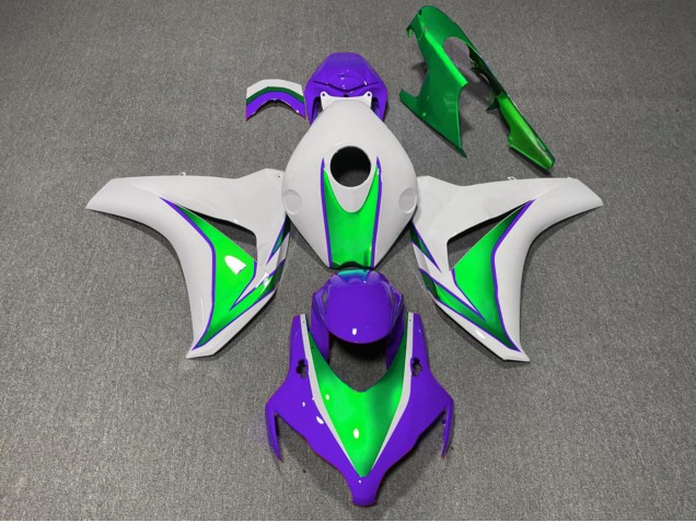 Der Joker Grün & Lila Glänzend 2008-2011 CBR1000RR Motorrad Verkleidungen