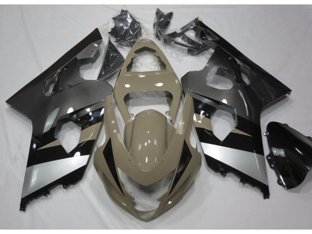 Desert Tan & Silber 2004-2005 GSXR 600-750 Motorrad Verkleidungen