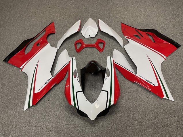 Dreifarbig 2011-2014 Ducati 1199 Motorrad Verkleidungen