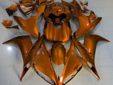 Dunkelorange 2004-2006 R1 Motorrad Verkleidungen