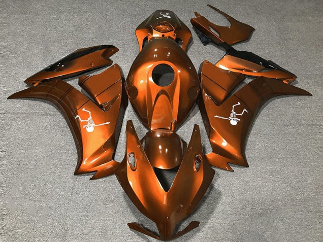 Dunkelorange Glänzend 2012-2016 CBR1000RR Motorrad Verkleidungen