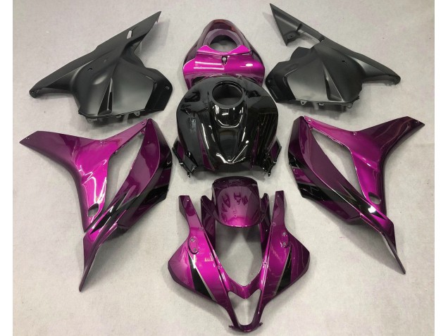 Dunkelrosa Mit Schwarz 2009-2012 CBR600RR Motorrad Verkleidungen