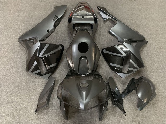 Dunkelsilber & Schwarz 2005-2006 CBR600RR Motorrad Verkleidungen