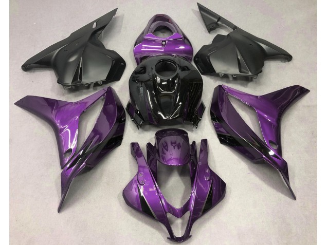 Dunkelviolett Mit Schwarz 2009-2012 CBR600RR Motorrad Verkleidungen