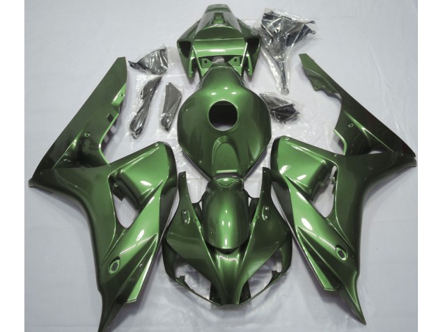 Einfarbig Waldgrün 2006-2007 CBR1000RR Motorrad Verkleidungen