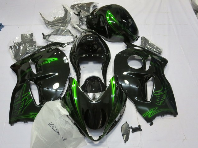 Elektrisches Grün 1997-2007 GSXR 1300 Motorrad Verkleidungen