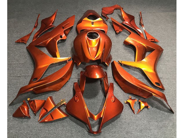 Flaches Orange 2007-2008 CBR600RR Motorrad Verkleidungen