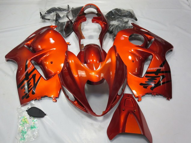 Gebranntes Orange 1997-2007 GSXR 1300 Motorrad Verkleidungen