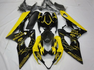 Gelb Corona 2005-2006 GSXR 1000 Motorrad Verkleidungen