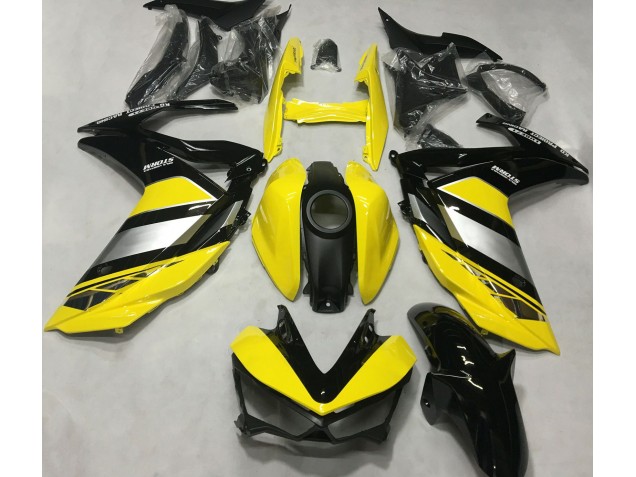 Gelb & Glänzendes Schwarz 2015-2018 R3 Motorrad Verkleidungen