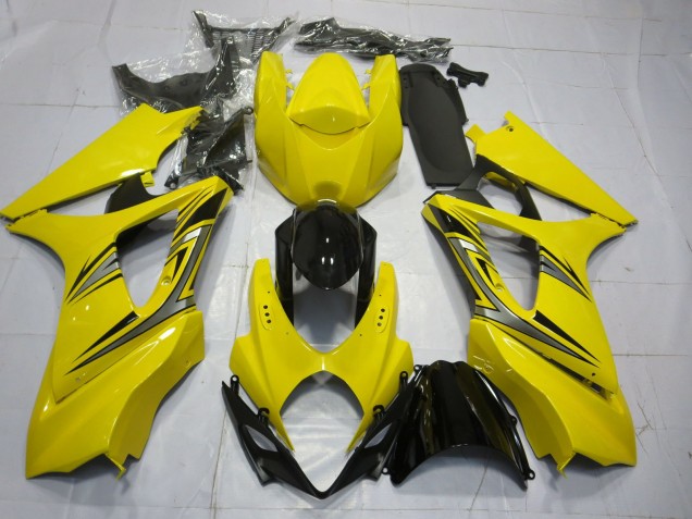 Gelb OEM Stil 2007-2008 GSXR 1000 Motorrad Verkleidungen