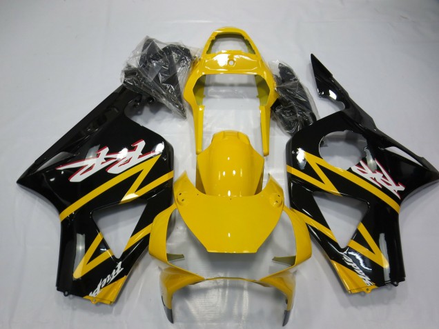 Gelb & Schwarz 2002-2003 CBR954RR Motorrad Verkleidungen