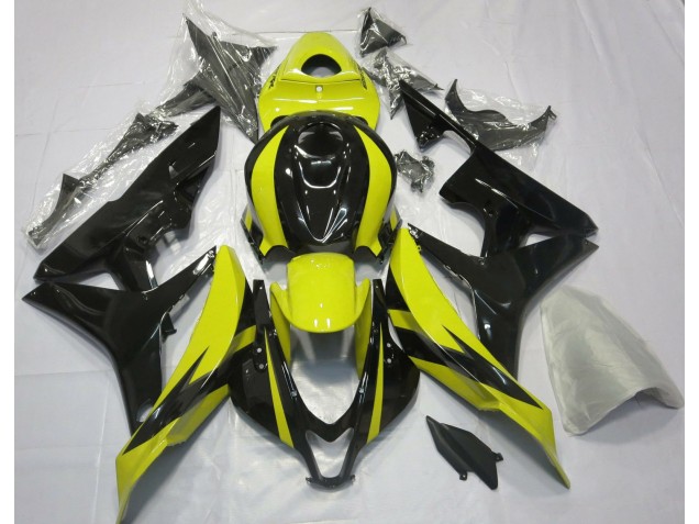 Gelb & Schwarz OEM Design 2007-2008 CBR600RR Motorrad Verkleidungen