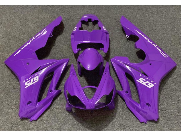 Glanz Lila 2006-2008 Daytona 675 Motorrad Verkleidungen