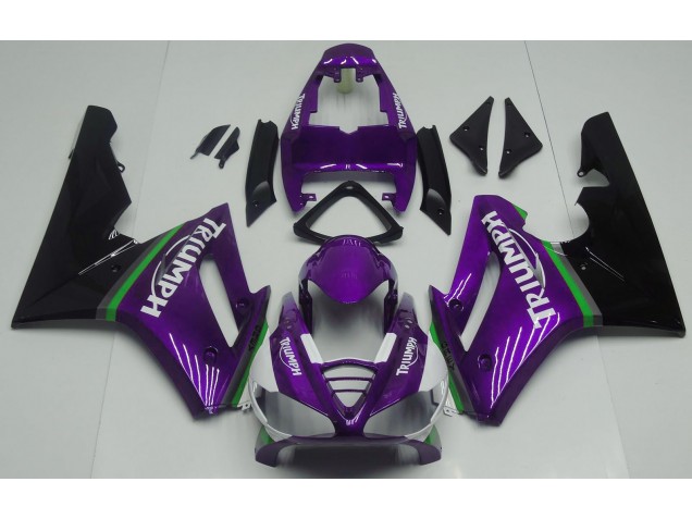 Glanz Lila 2009-2012 Daytona 675 Motorrad Verkleidungen