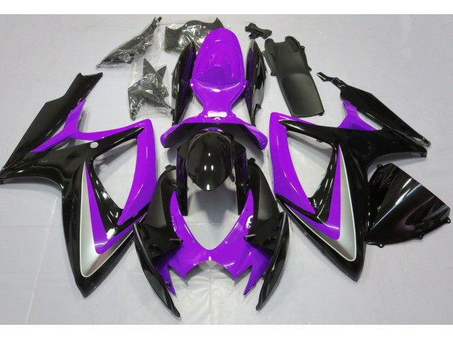 Glanz Lila Ohne Abzeichen 2006-2007 GSXR 600-750 Motorrad Verkleidungen